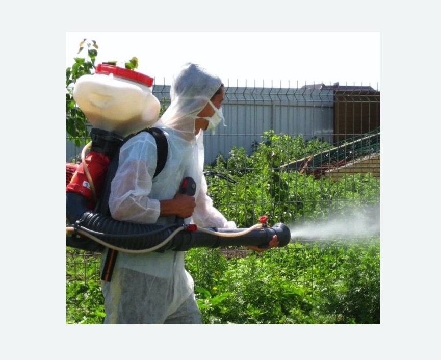 Акарицидная обработка территории в Спасск-Рязанском